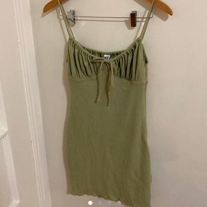 Princess polly sage slow dancing dress